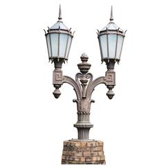 Antique Original Hollywood Boulevard Bronze Street Lamps