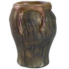 Antique Tiffany Studios "Lava" Vase