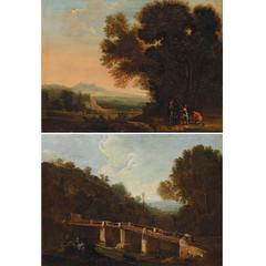 Pair of 17th Century Italian Landscapes 10