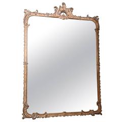 Antique Giltwood Carved Mirror