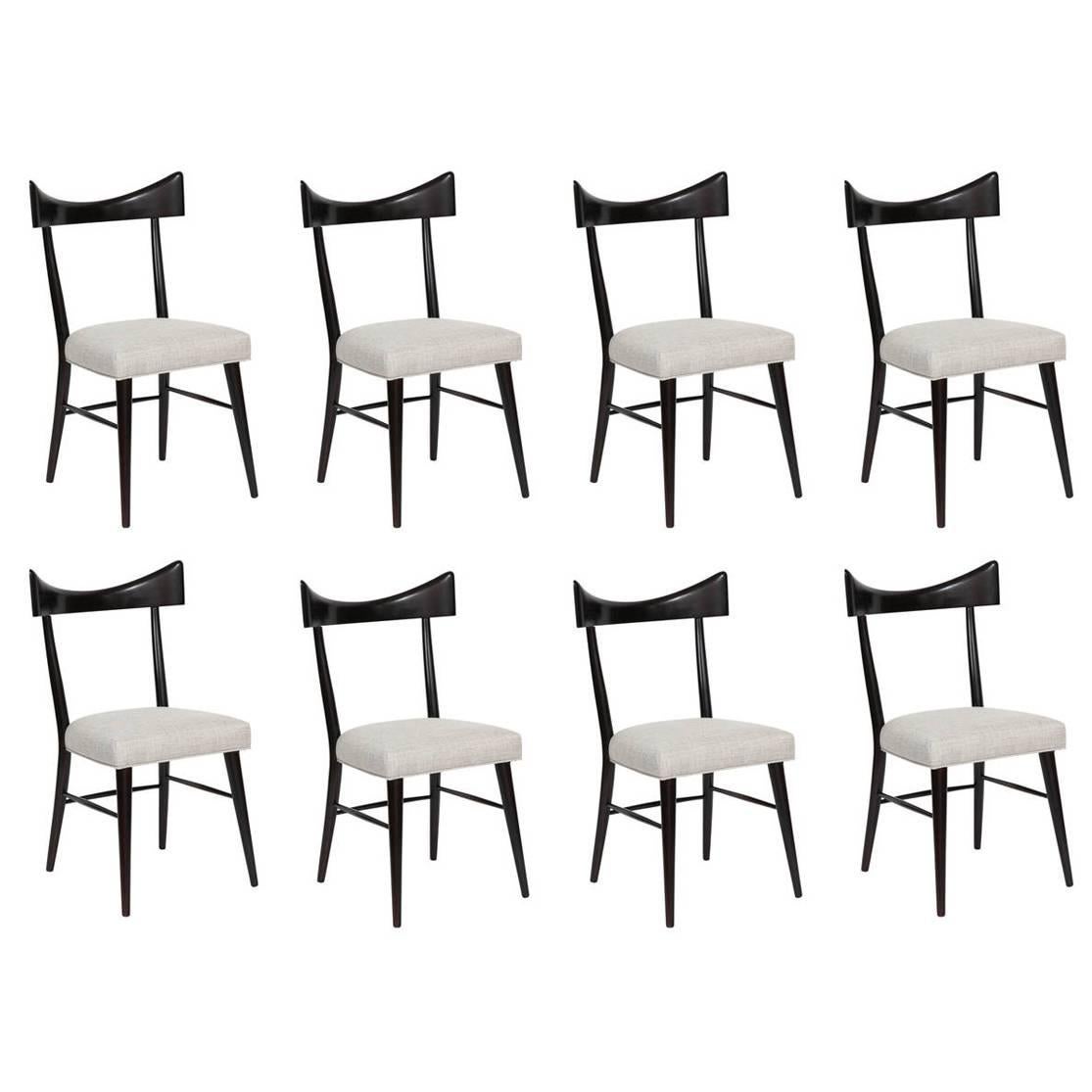 Paul McCobb Planner Group 8 Dining Chairs