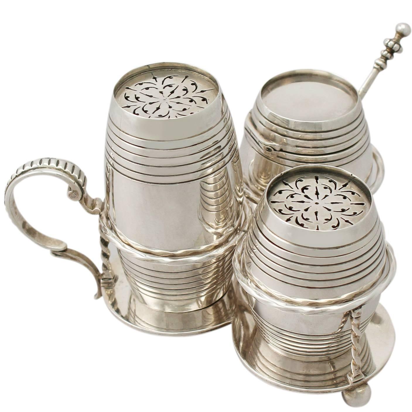 Sterling Silver Cruet Set Antique Victorian For Sale At Stdibs - sterling silver cruet set antique victorian for sale at stdibs -