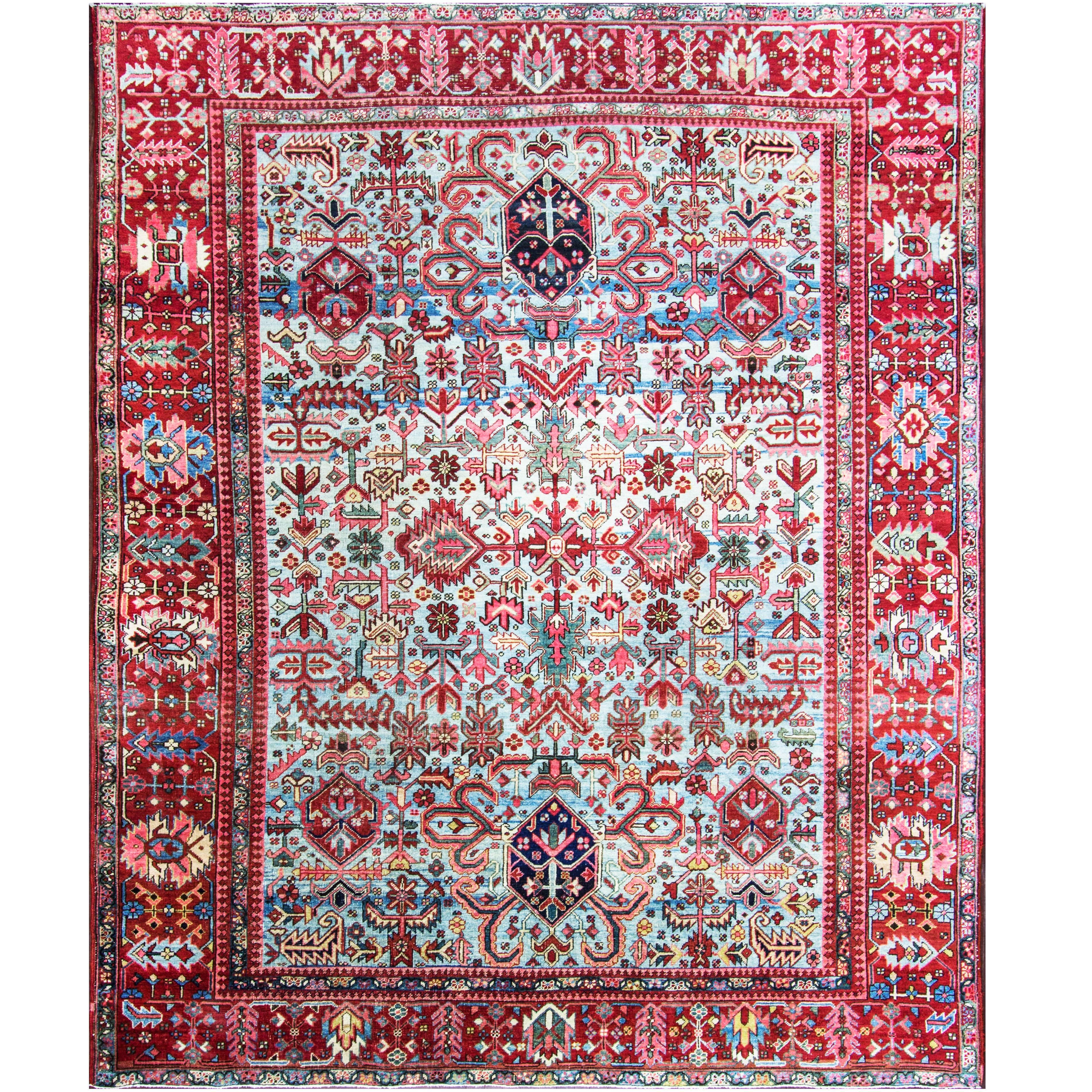  Antique Persian Heriz/ Serapi Carpet  For Sale