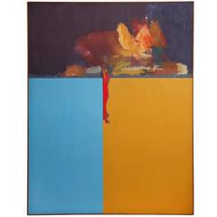Abstract Oil on Canvas by Thomas Fitzgerald 2