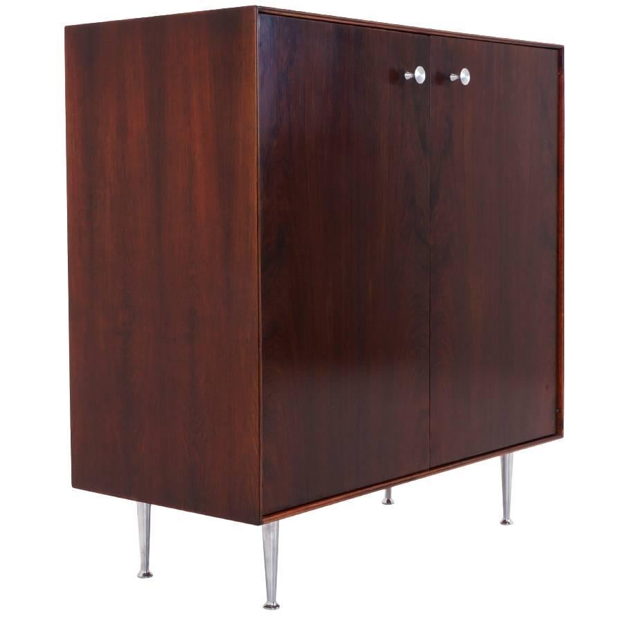 George Nelson for Herman Miller Rosewood Thin Edge Cabinet