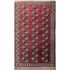 Turkoman Yomut Carpet Antique Turkoman Yomut Carpet