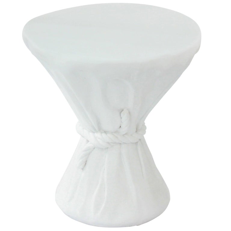John Dickinson Plaster Rope Table, 1980s