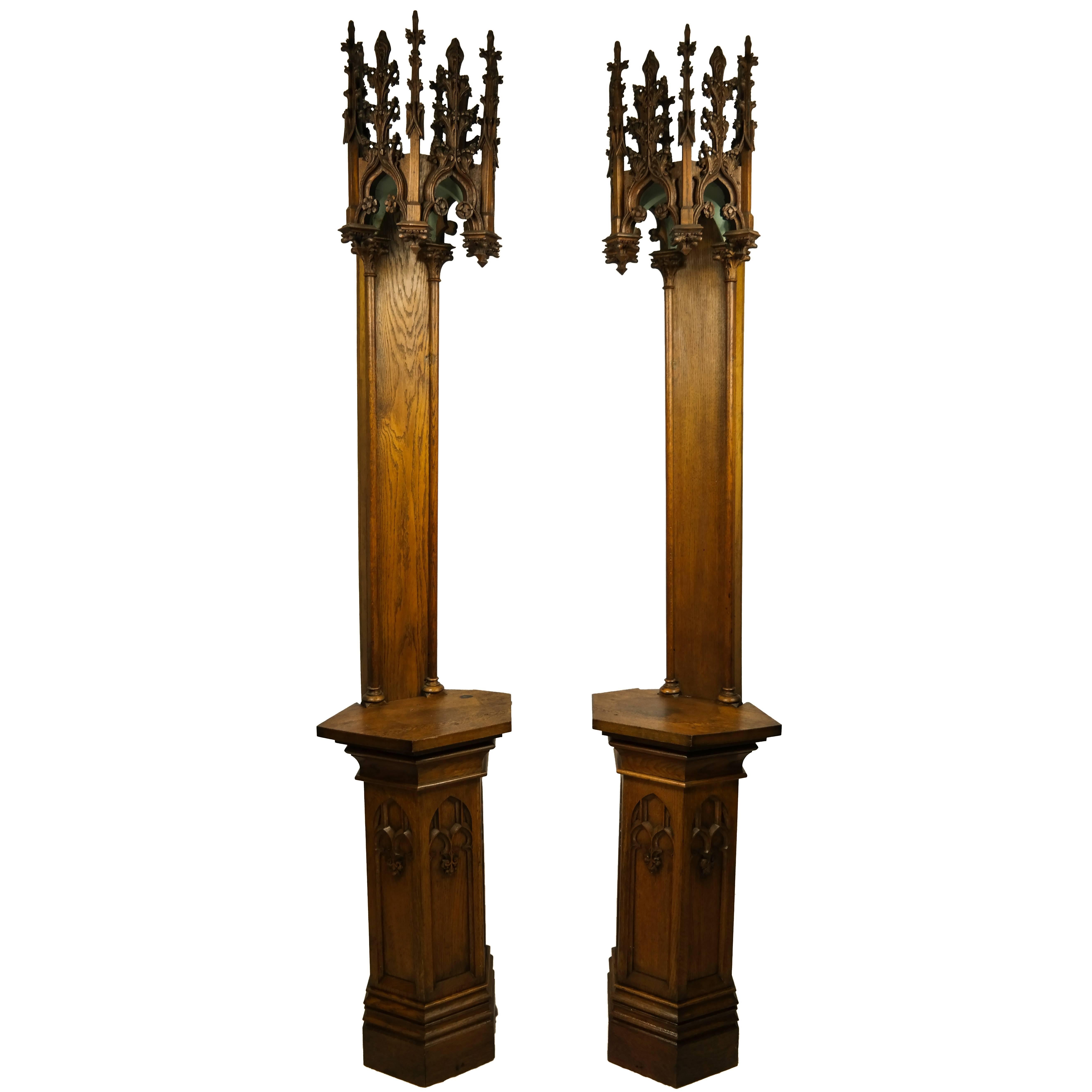 Pair of French Statue Niches, circa 1875