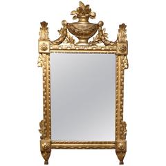 Antique Louis XVI Period Provencal French Mirror