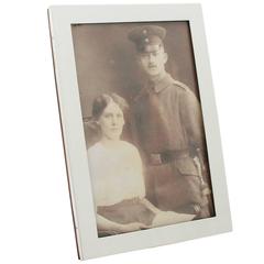 Sterling Silver Photograph Frame - Antique George V