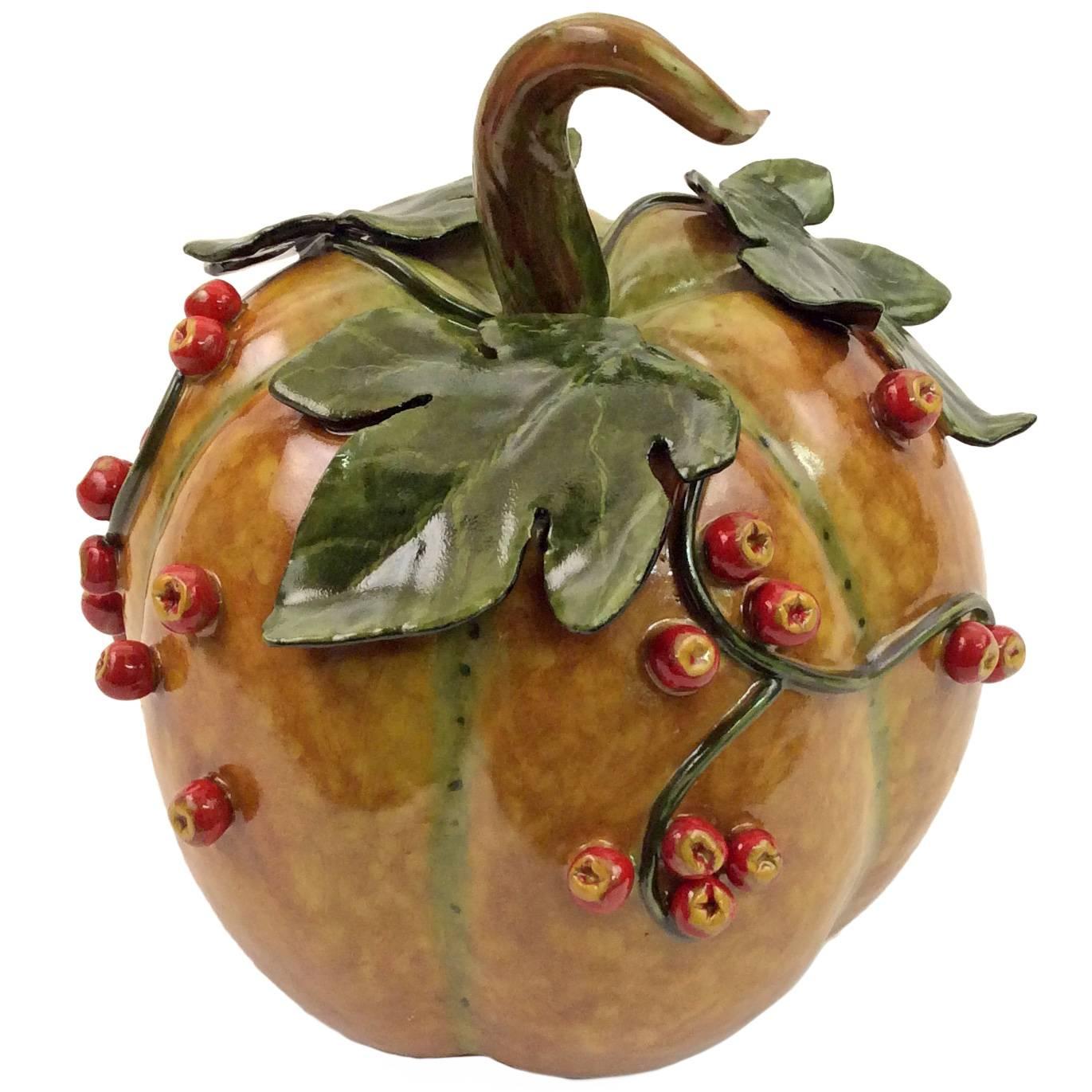 Bittersweet Melon Sculpture For Sale