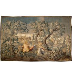 Flemish Pastoral Tapestry Mid-18th Century 6