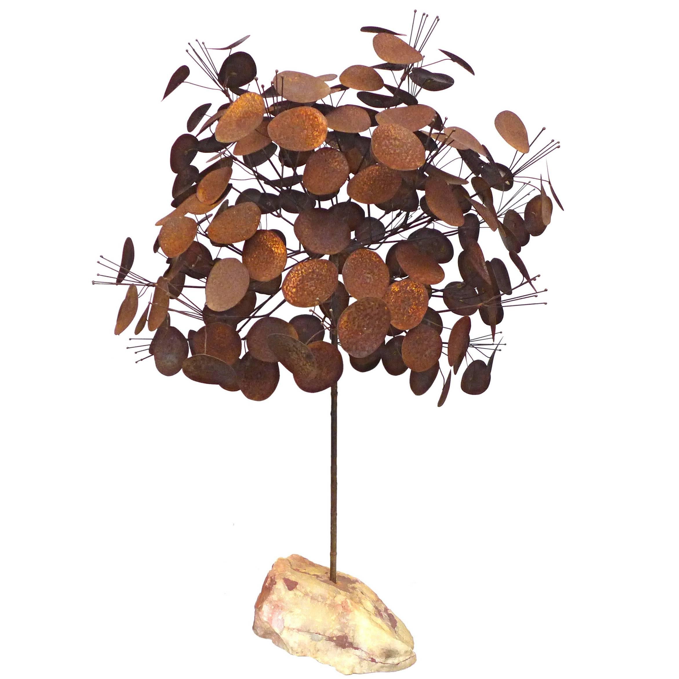 Money Tree Sculpture by Curtis Jere