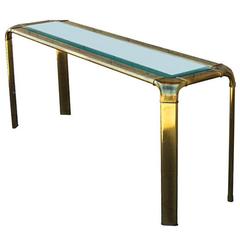 Brass Console by John Widdicomb