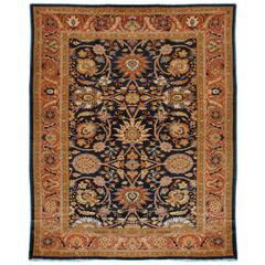 Antique Persian Mahal Rug 3