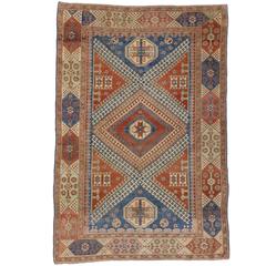 Mid-Century Modern Turkish Rug with Modern Tribal Style 4