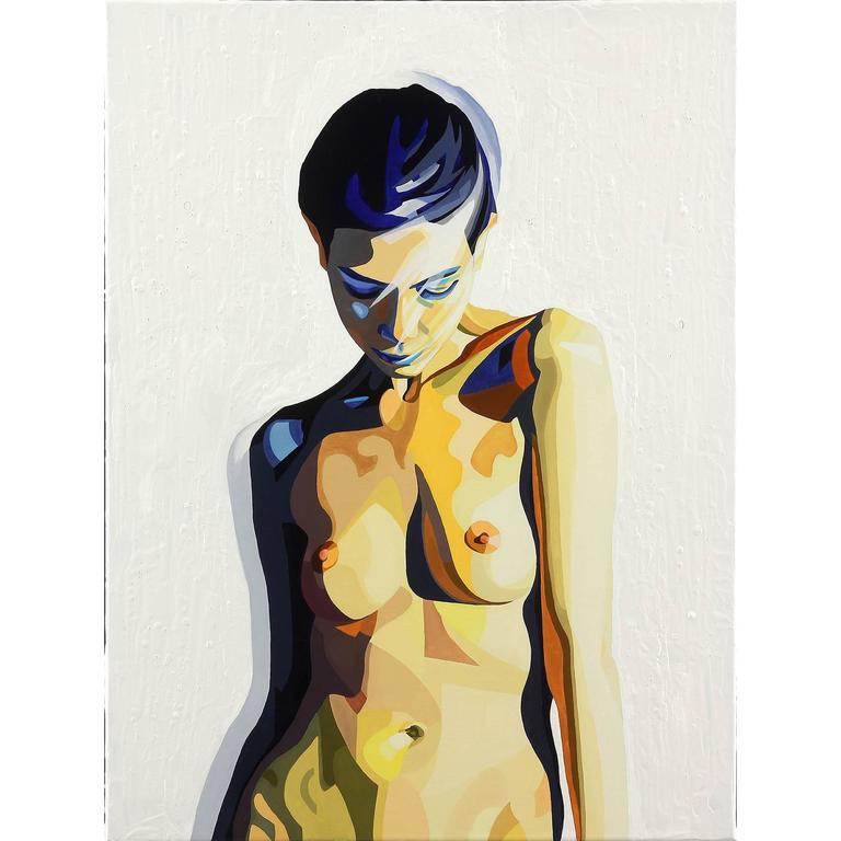 Yi Shin Chiang Painting "Thesis Study #9," 2014 For Sale