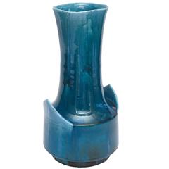 Vintage French Ceramic Glazed Vase or Vessel