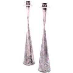 Tapio Wirkkala Silver Candlesticks 2