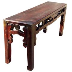 Chinese Antique Double Sided Spring Bench or Low Table