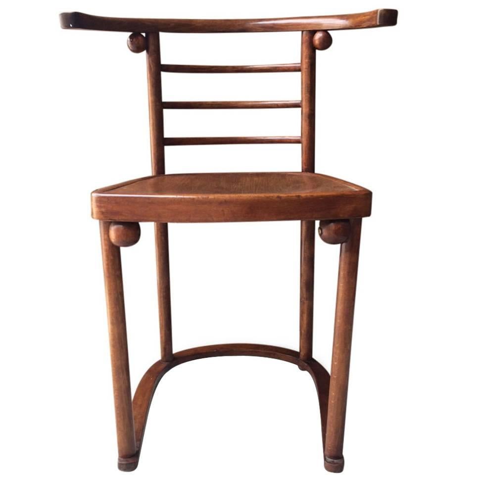 Fledermaus Chair by Josef Hoffmann For Sale