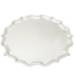 Sterling Silver Salver, Vintage George VI