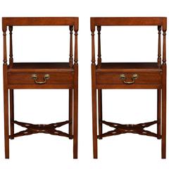 Small Mahogany End Tables or Lamp Tables