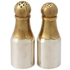 Pair of Sterling Silver Peppers, Antique Victorian 4