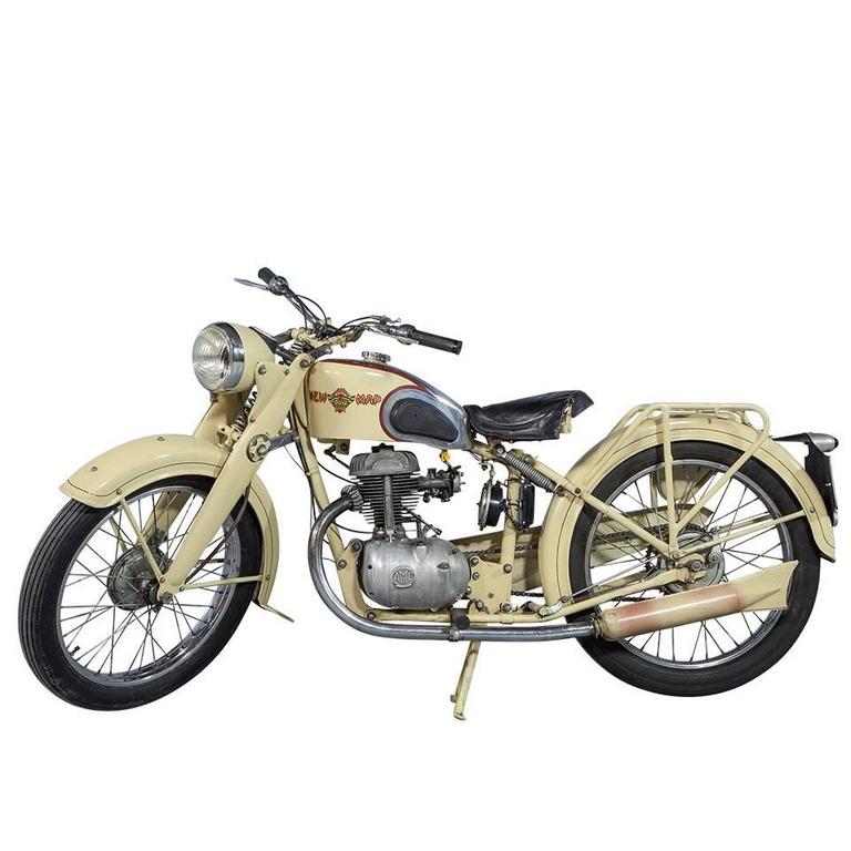 Vintage French New Map Motorcycle by Paul Martin sur 1stDibs