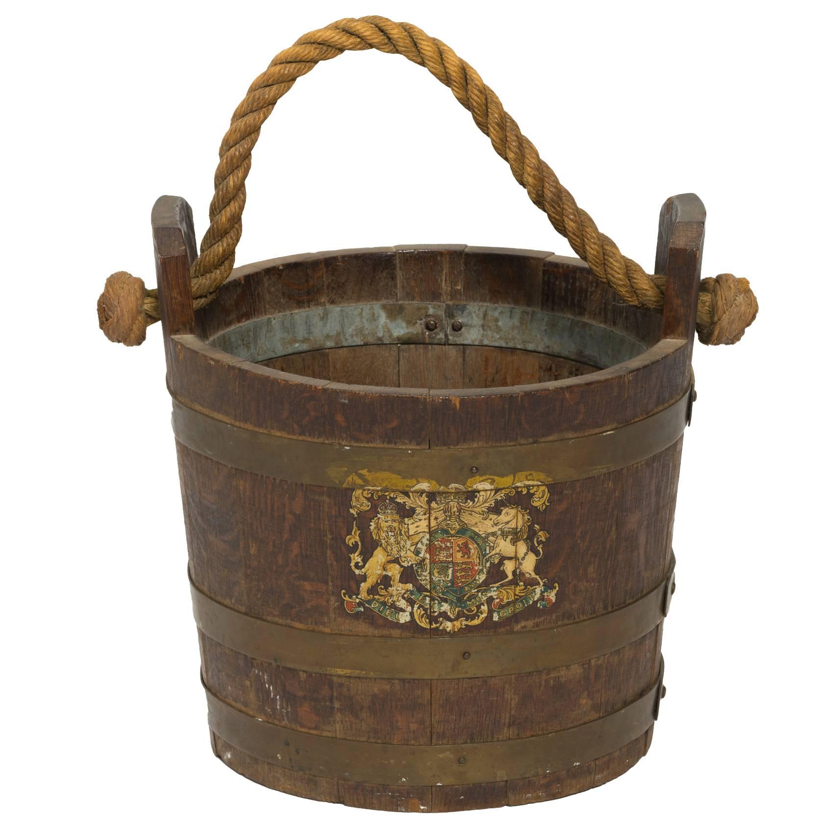 19th Century English Fire Bucket