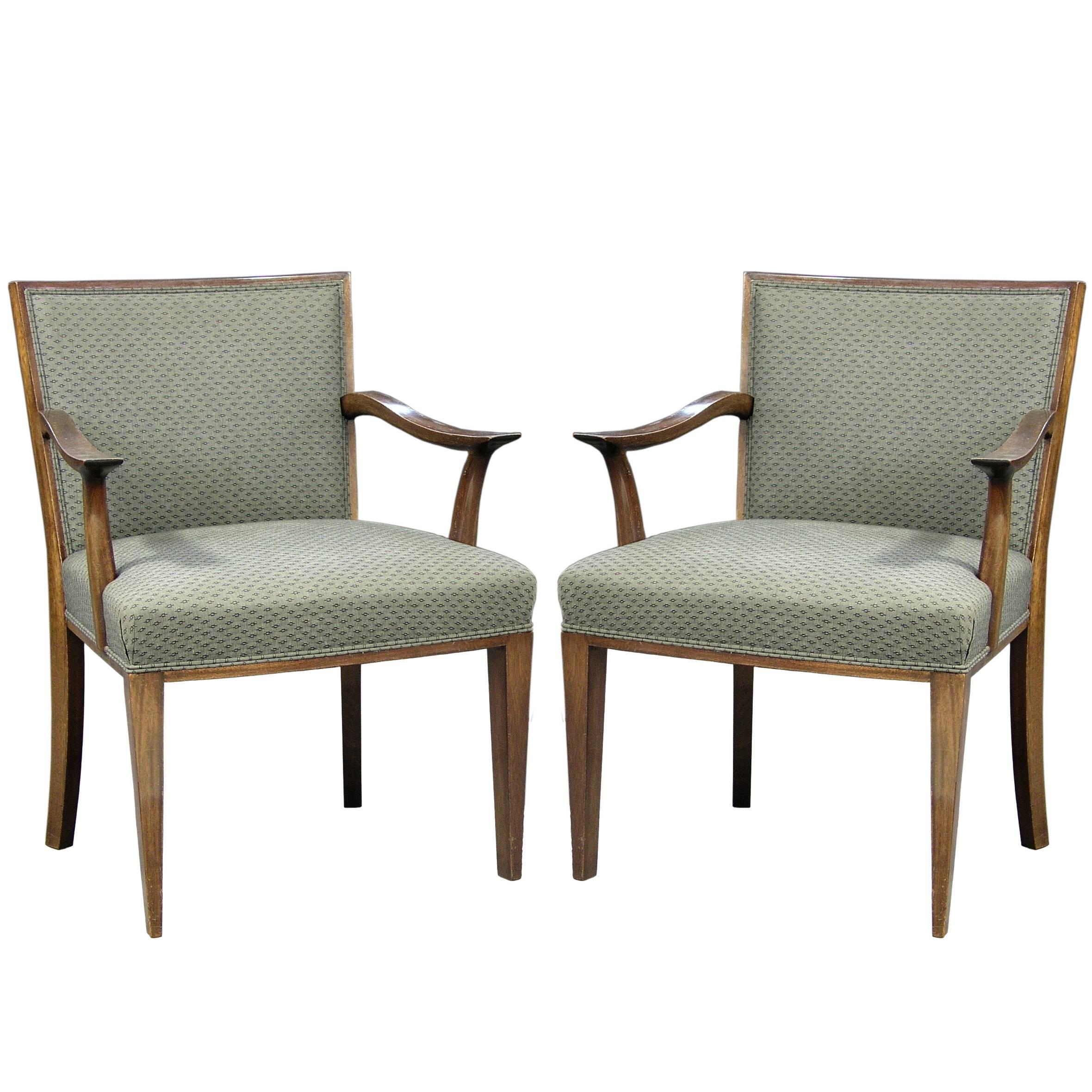 Pair of Armchairs by Bruno Paul