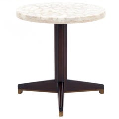 Edward Wormley for Dunbar Side Table with Terrazzo Top
