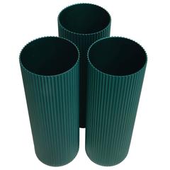 Alcoa Anodized Aluminum Vases 