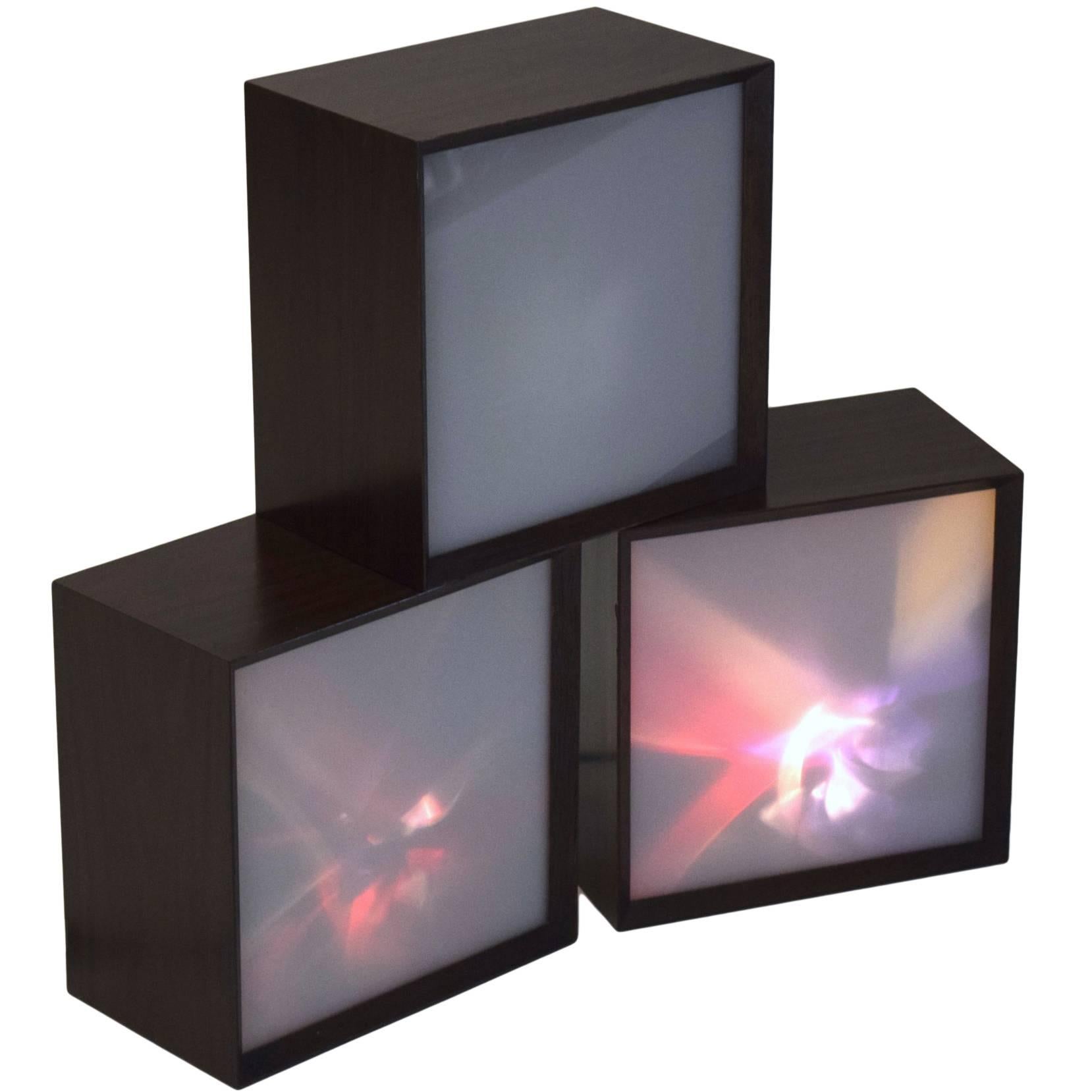 Lumia Light Lamp Box by Earl Reiback for Lightolier Lamp