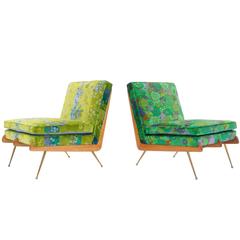 Pair of Lounge Chairs in the Style of Robsjohn-Gibbings