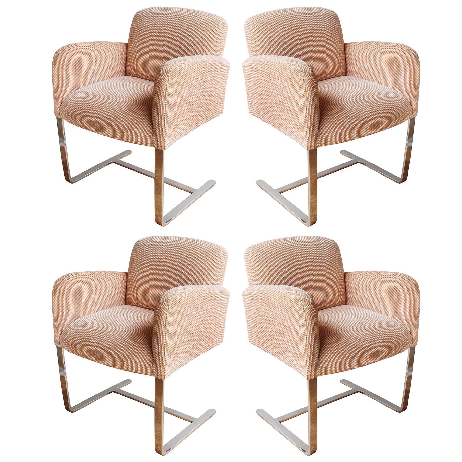 Set of Four Donghia Armchairs