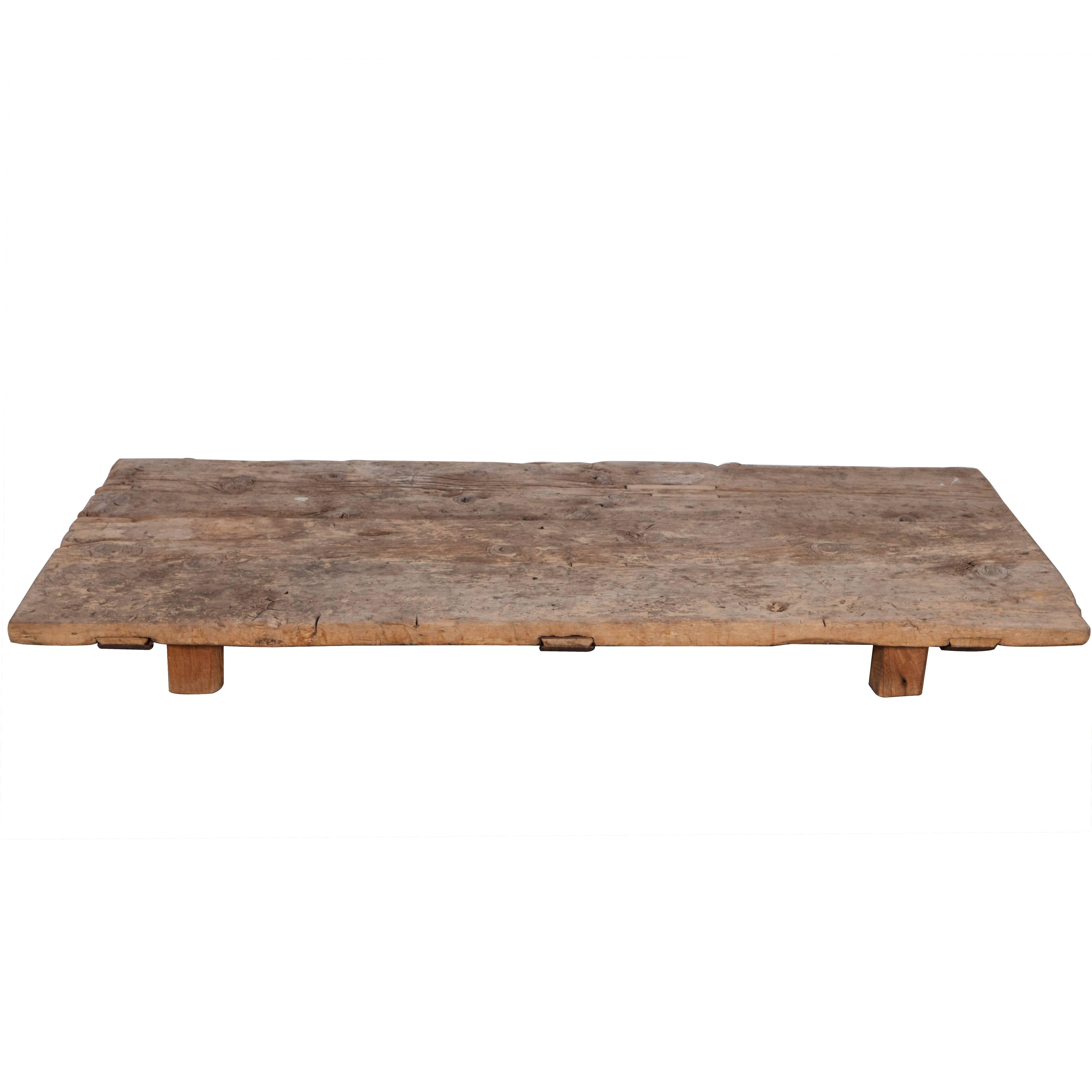 Very Low Distressed Coffee Table