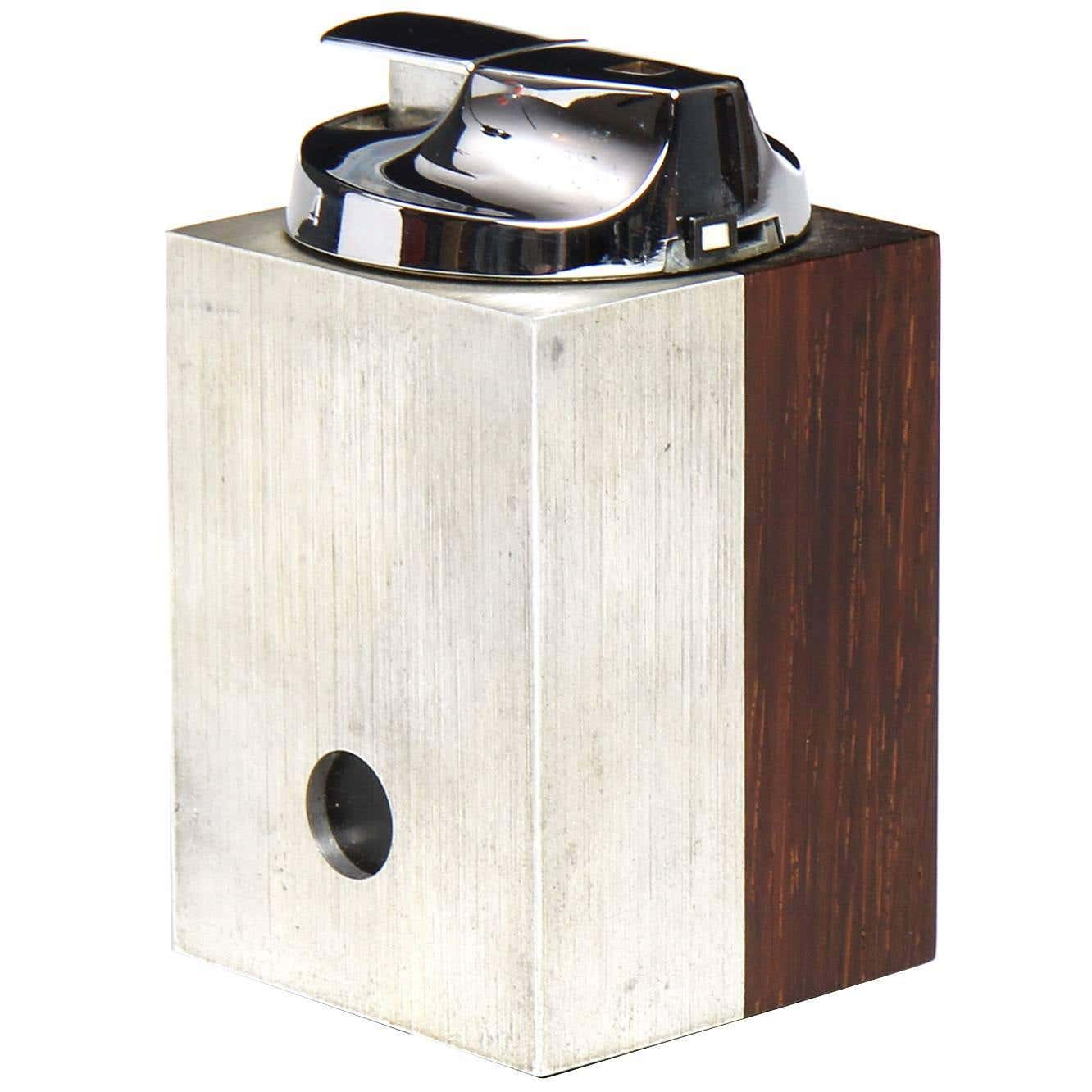 Square Table Lighter Modernist Table Lighter by Ronson at 1stDibs | modern table lighter ...