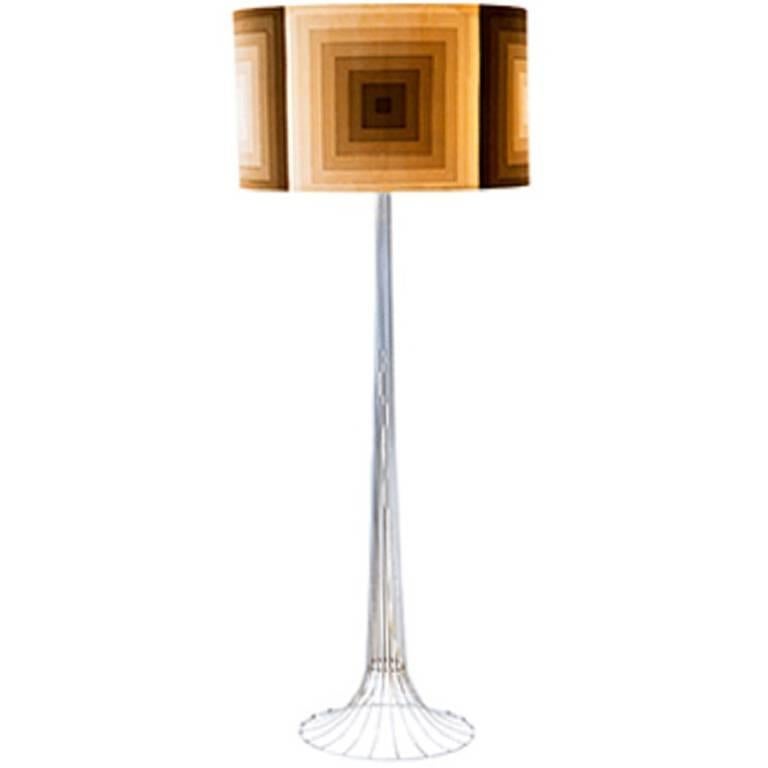 Verner Panton Floor Lamp Wire Model , Fritz Hansen Edition from 1967 For Sale