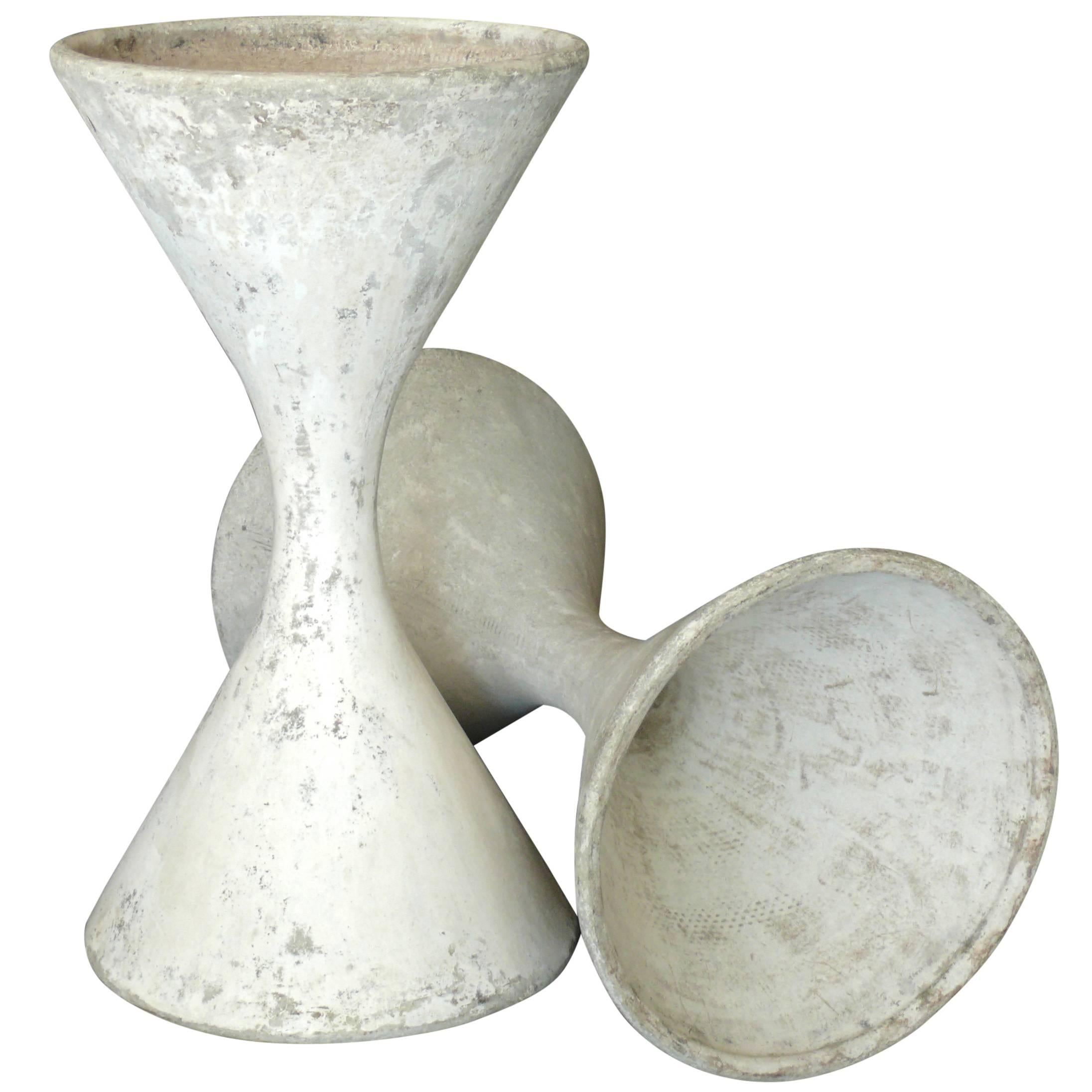 Hourglass Pots by Willy Guhl - Medium 