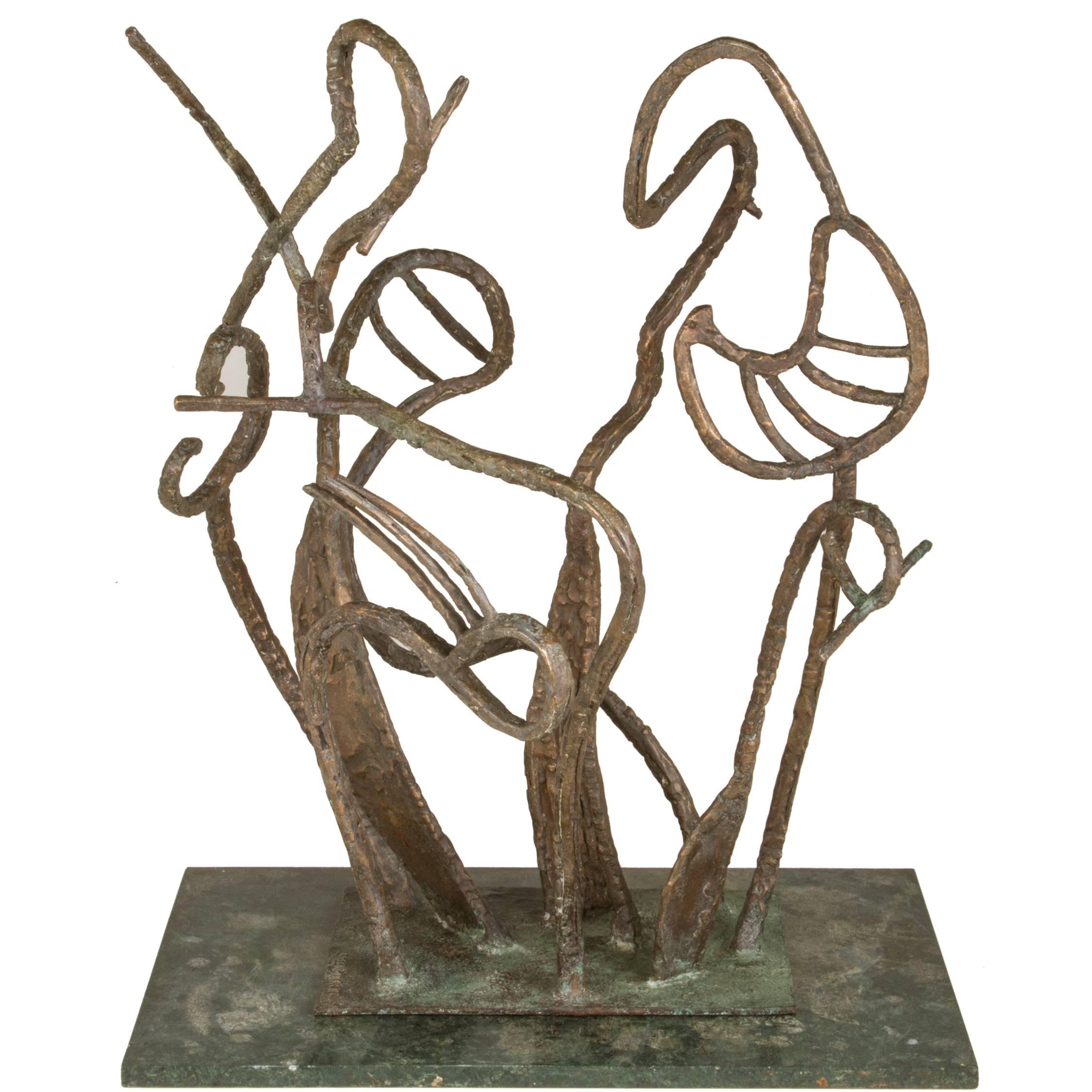 "Arboreal" Bronze Sculpture by Marie Zoe Greene-Mercier