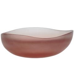 Tobia Scarpa Glass Bowl