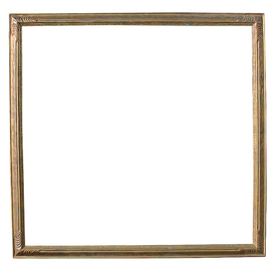 Large Carved Impressionist Frame, Attributed to Newcomb Macklin