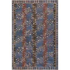 Mid-20th Century Marta Maas-fjetterström Ab Swedish Rug by Barbro Nilsson