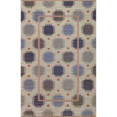 Signed Mid-20th Century Marta Maas-fjetterström Ab Swedish Rug 9