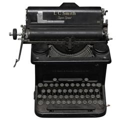 Vintage 1938 L.C. Smith & Corona Super Speed Typewriter