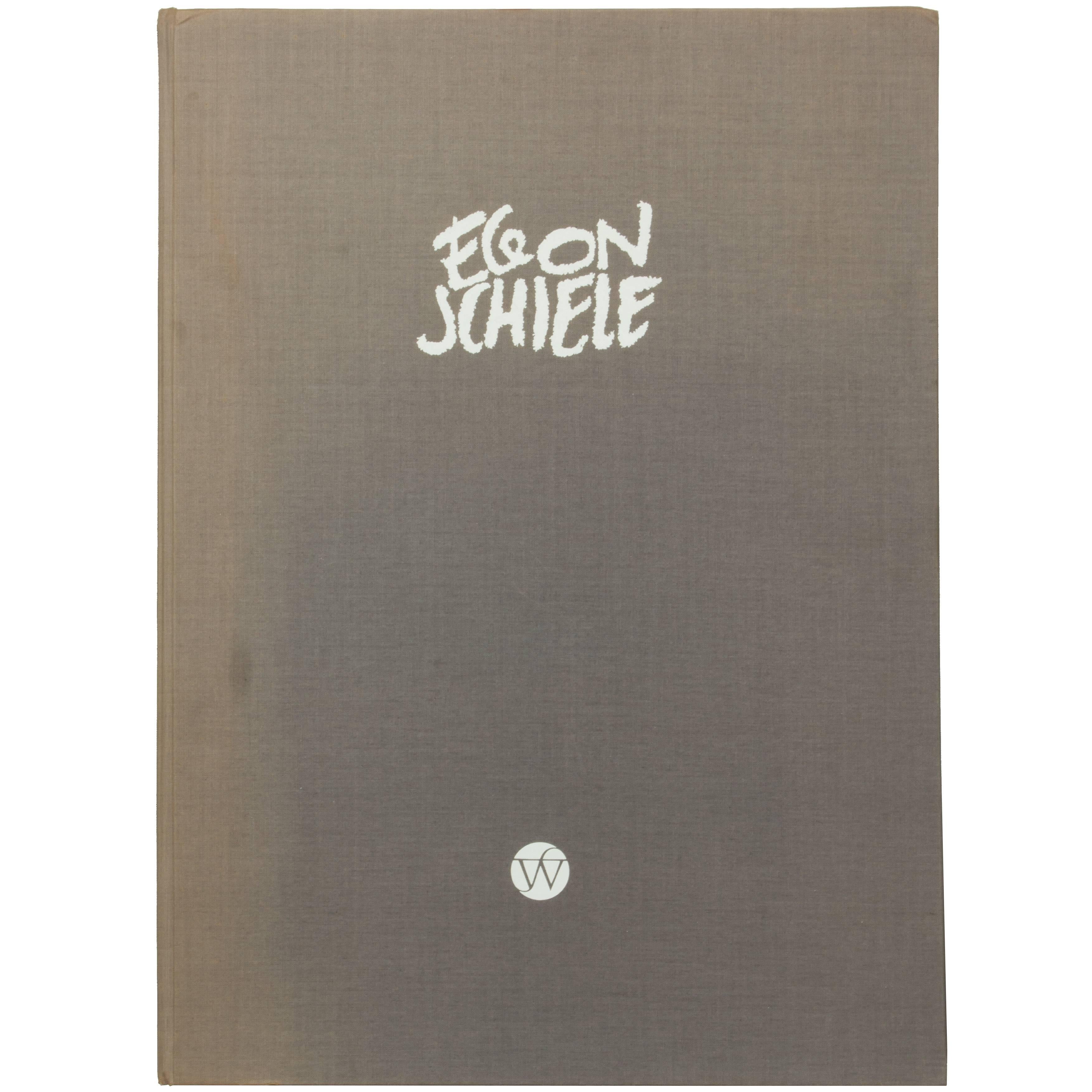 Egon Schiele "Aquarelle Und Zeichnungen, " "Watercolors and Drawings" Art Book For Sale