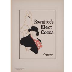 "Roundtree's Cocoa, " from "the Masters of the Poster" by the Beggarstaffs, 1899