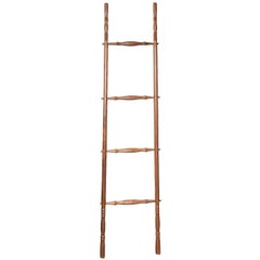 Teak Wood Decorative Ladder