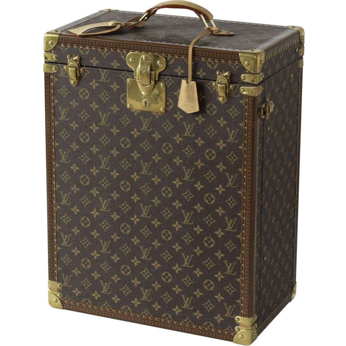 Custom-Made Louis Vuitton Jewellery and Watch Trunk For Sale at 1stdibs